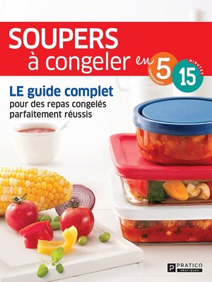 cover image of Soupers à congeler